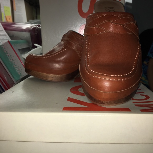 Michael Kors braided leather clog - Picture 2 of 4